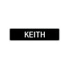 Keith Street Sign Children Name Room Plate