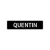 Quentin Street Sign Children Name Room Plate