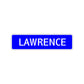 Lawrence Street Sign Children Name Room Plate