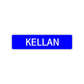 Kellan Street Sign Children Name Room Plate