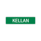 Kellan Street Sign Children Nam Room Plate