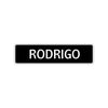Rodrigo Street Sign Children Name Room Plate