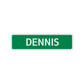 Dennis Street Sign Children Name Room Plate