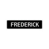 Frederick Street Sign Children Name Room Plate