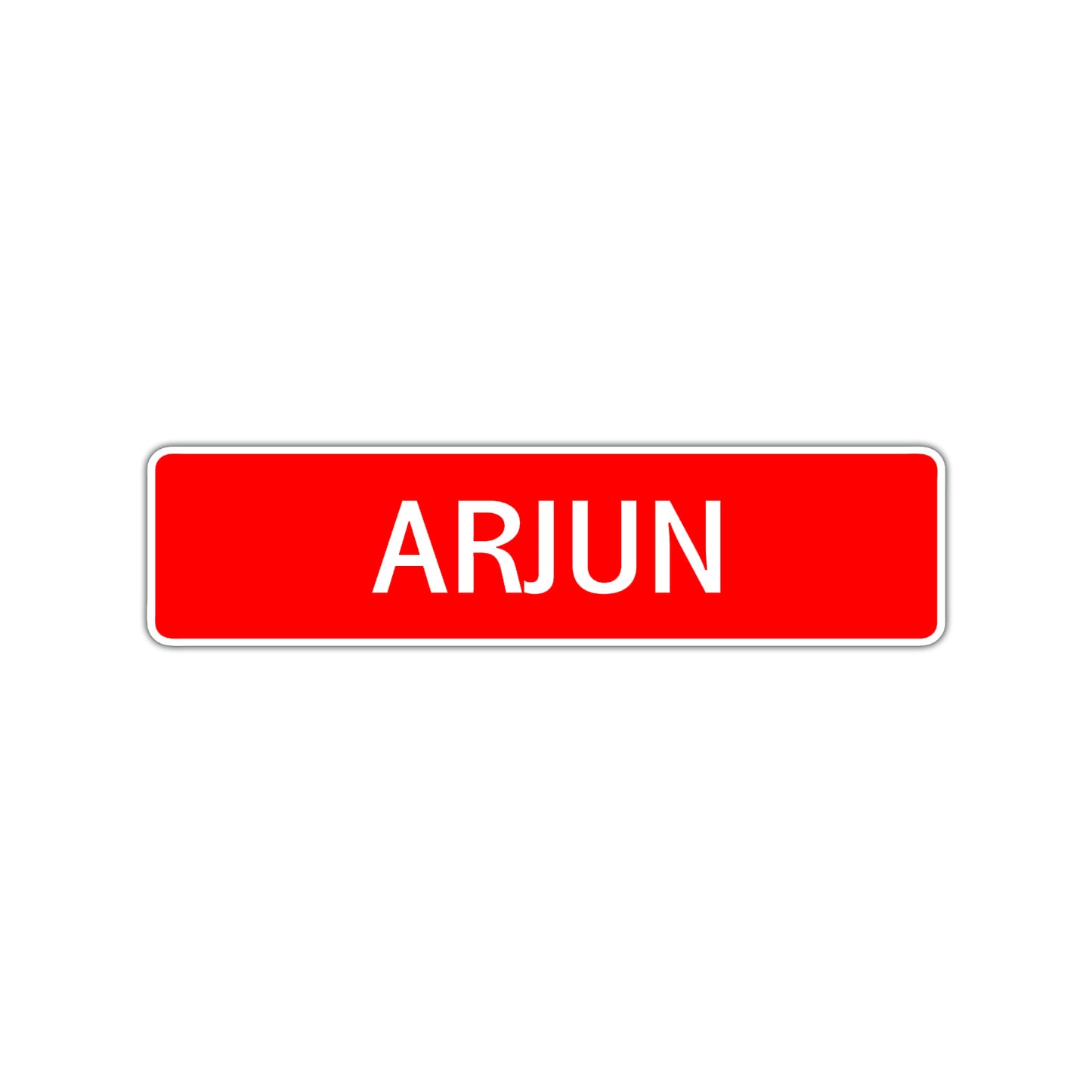 Arjun Street Sign Children Name Room Plate