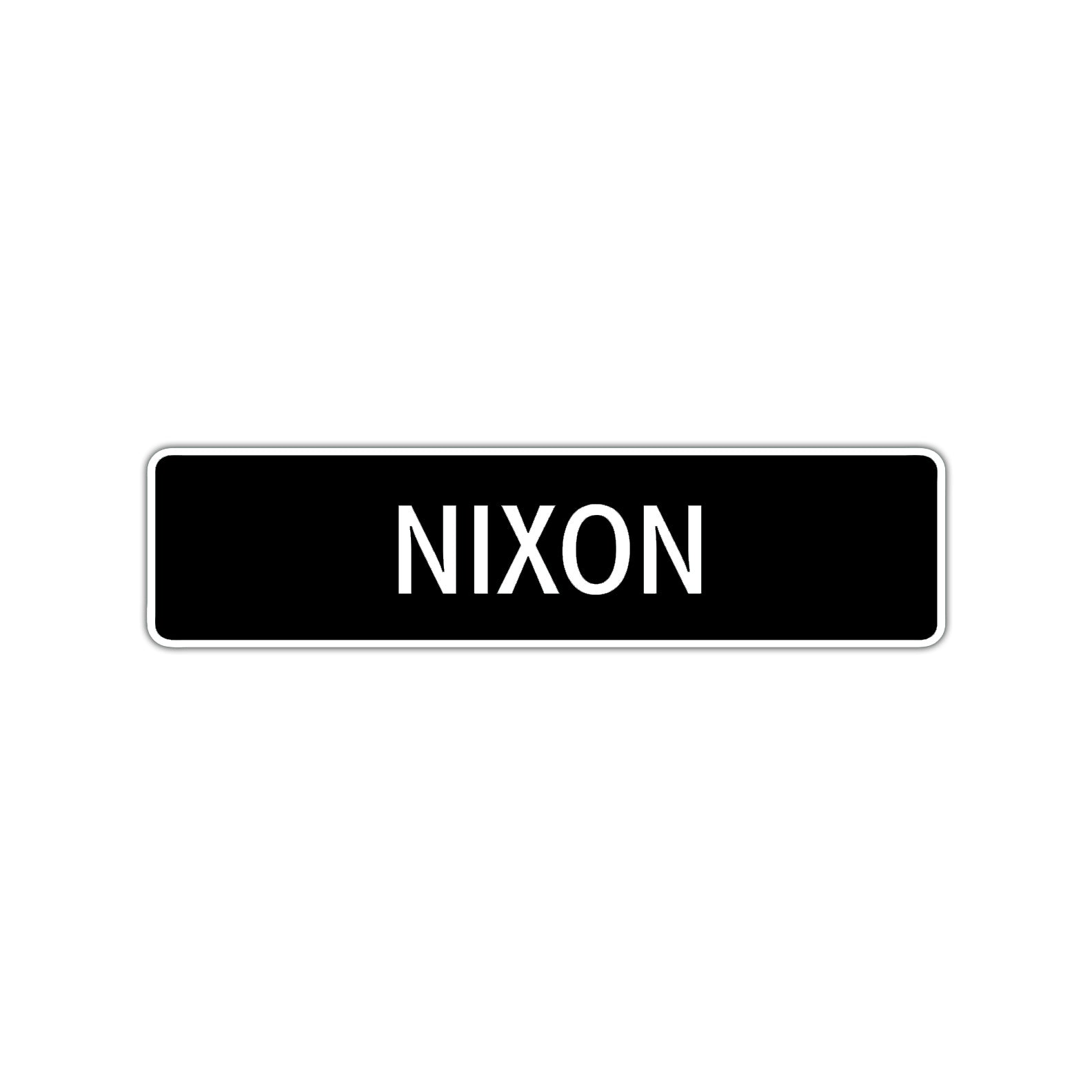 Nixon Street Sign Children Name Room Plate