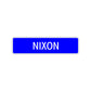 Nixon Street Sign Children Name Room Plate