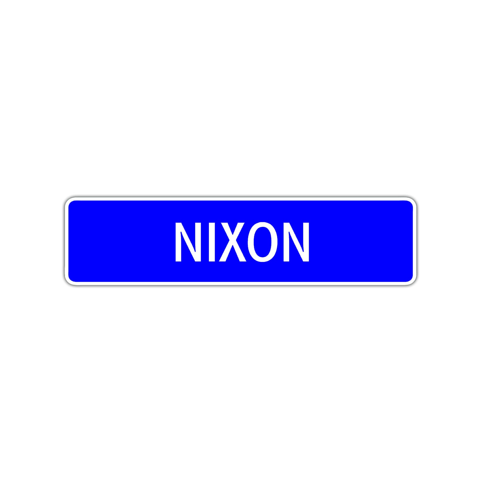 Nixon Street Sign Children Name Room Plate