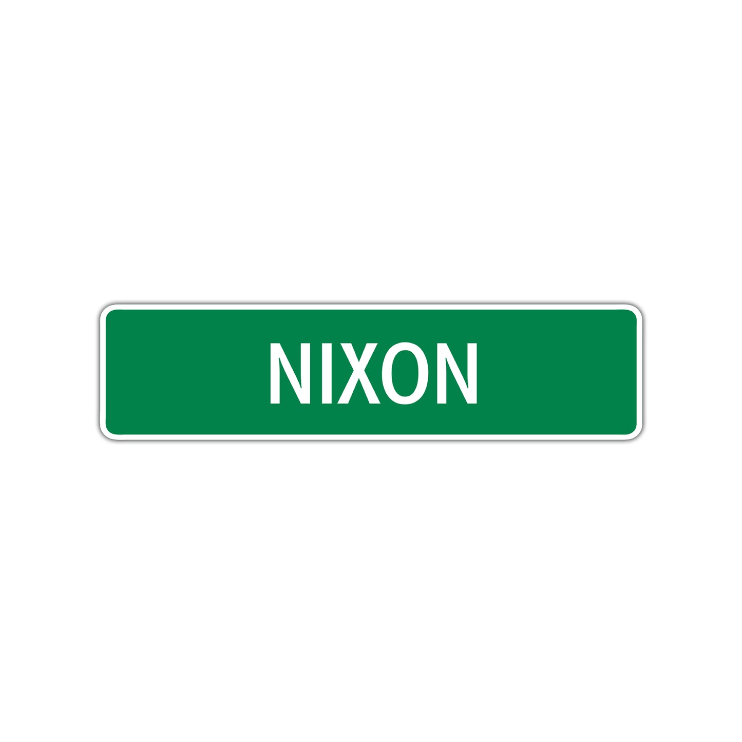 Nixon Street Sign Children Name Room Plate