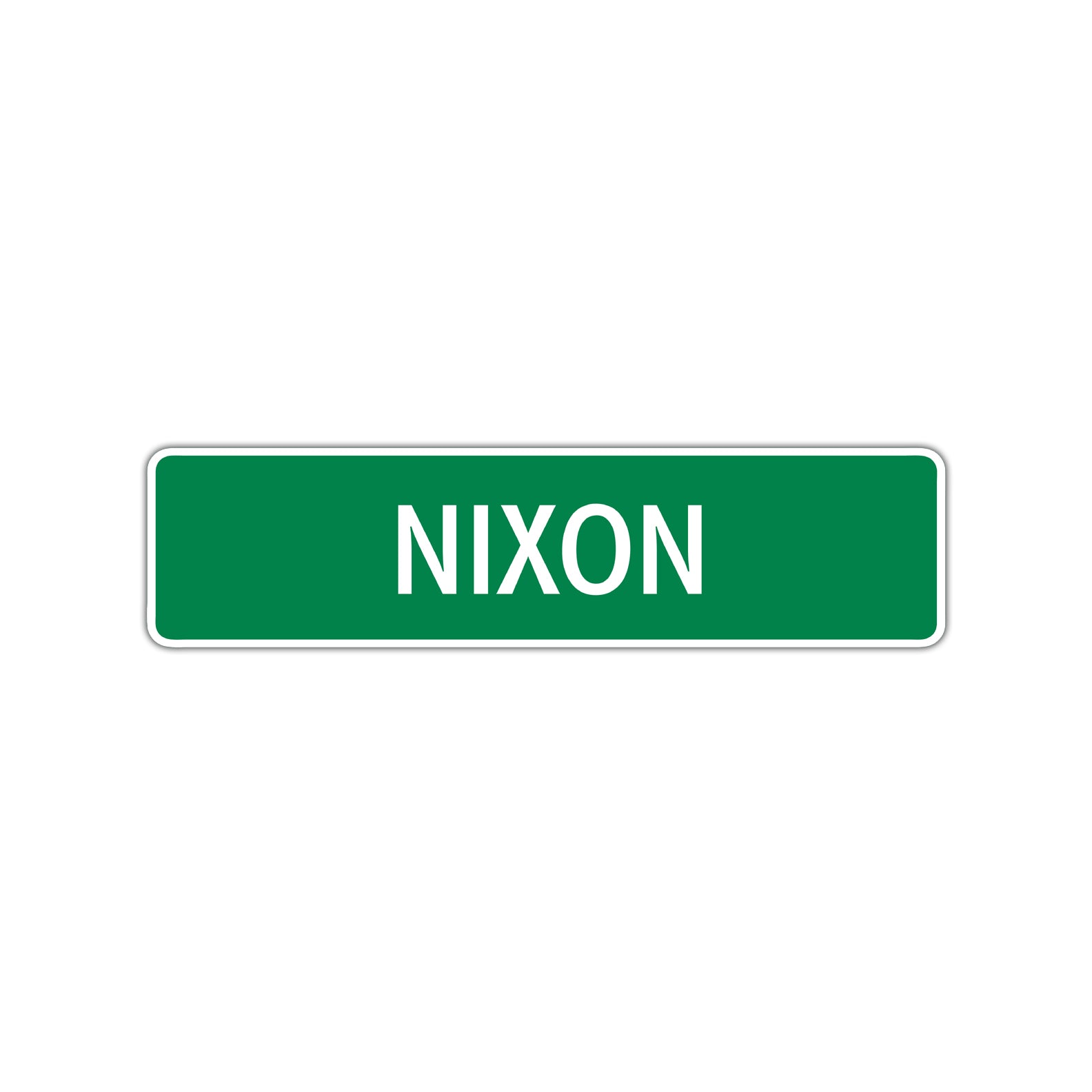 Nixon Street Sign Children Name Room Plate