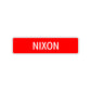Nixon Street Sign Children Name Room Plate