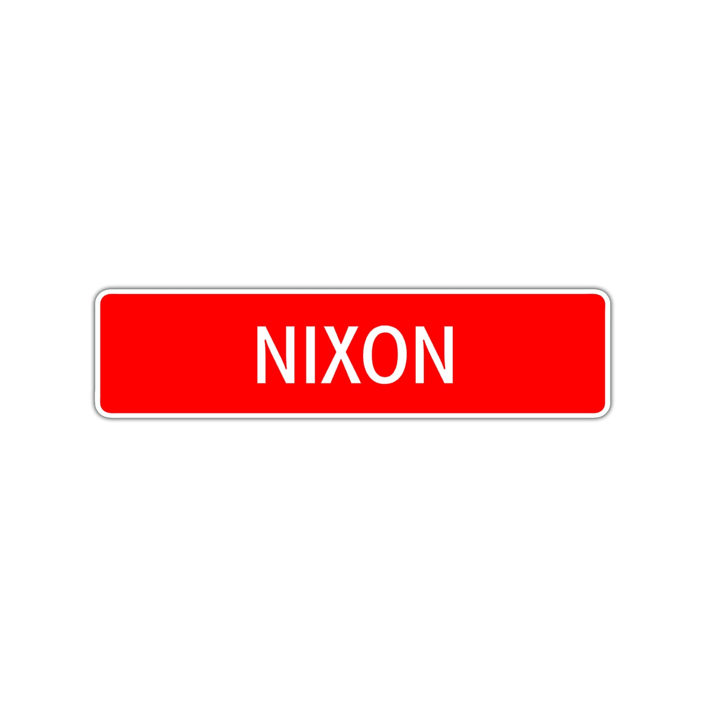 Nixon Street Sign Children Name Room Plate