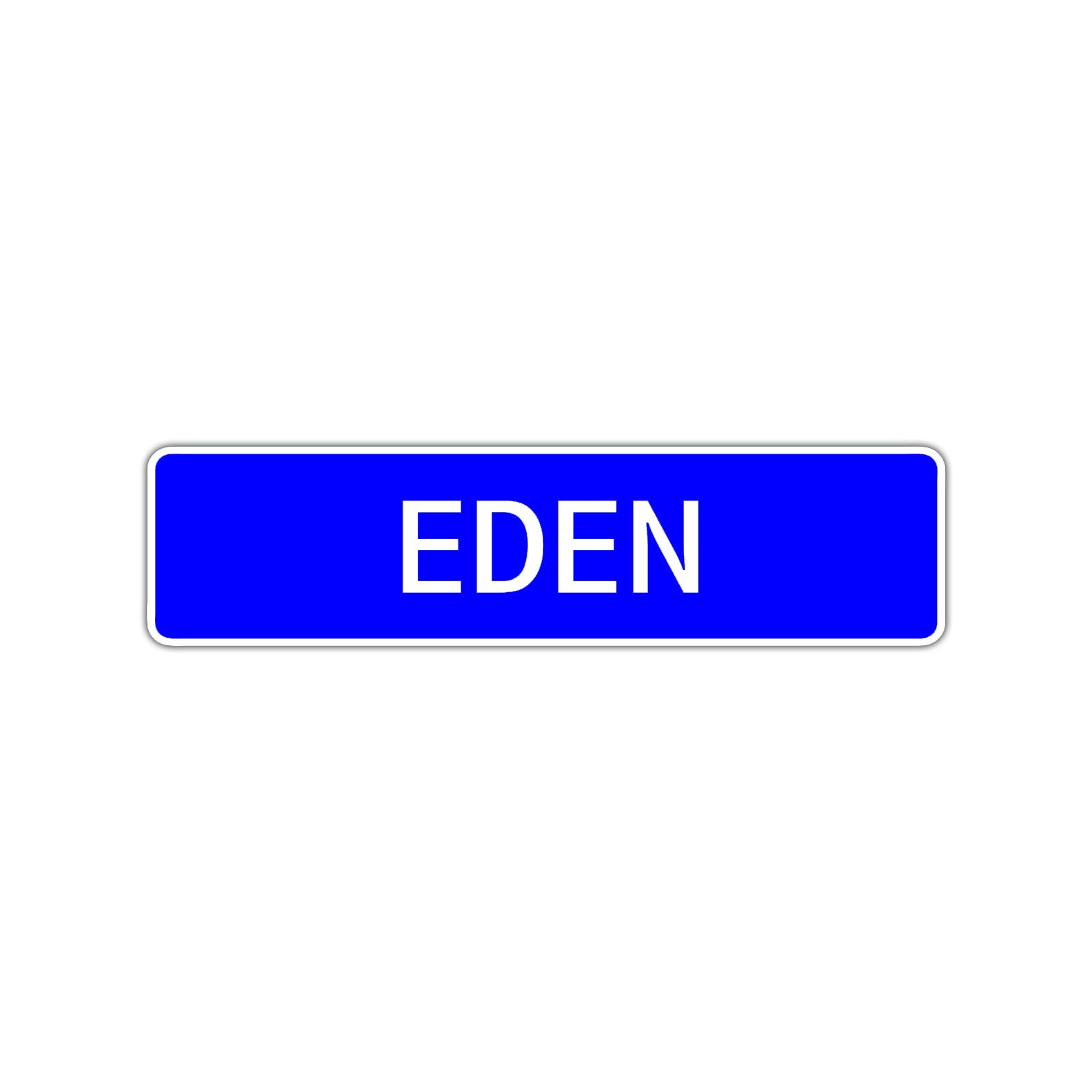 Eden Street Sign Children Name Room Plate