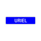 Uriel Street Sign Children Name Room Plate