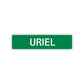 Uriel Street Sign Children Name Room Plate