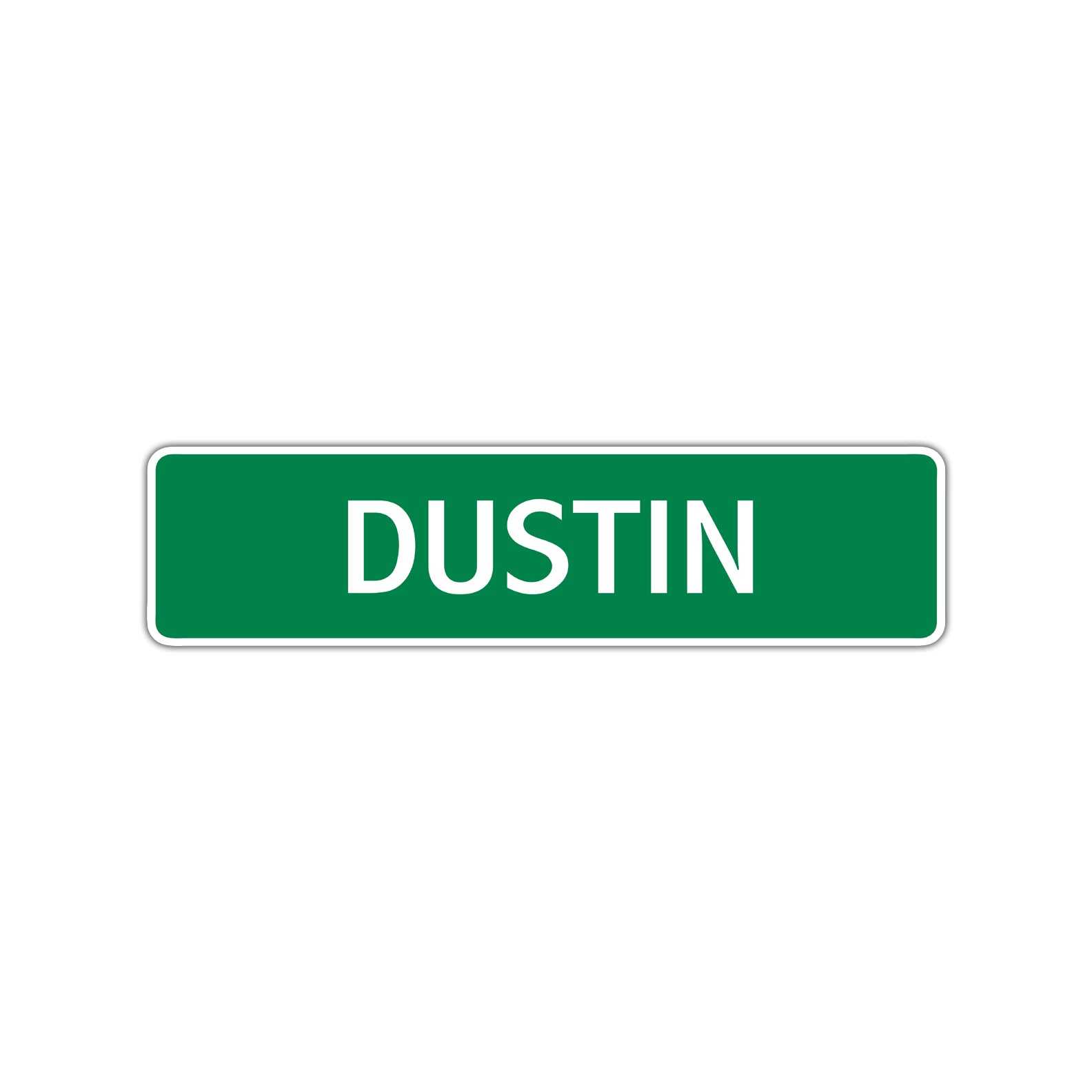Dustin Street Sign Children Name Room Plate
