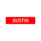 Dustin Street Sign Children Name Room Plate