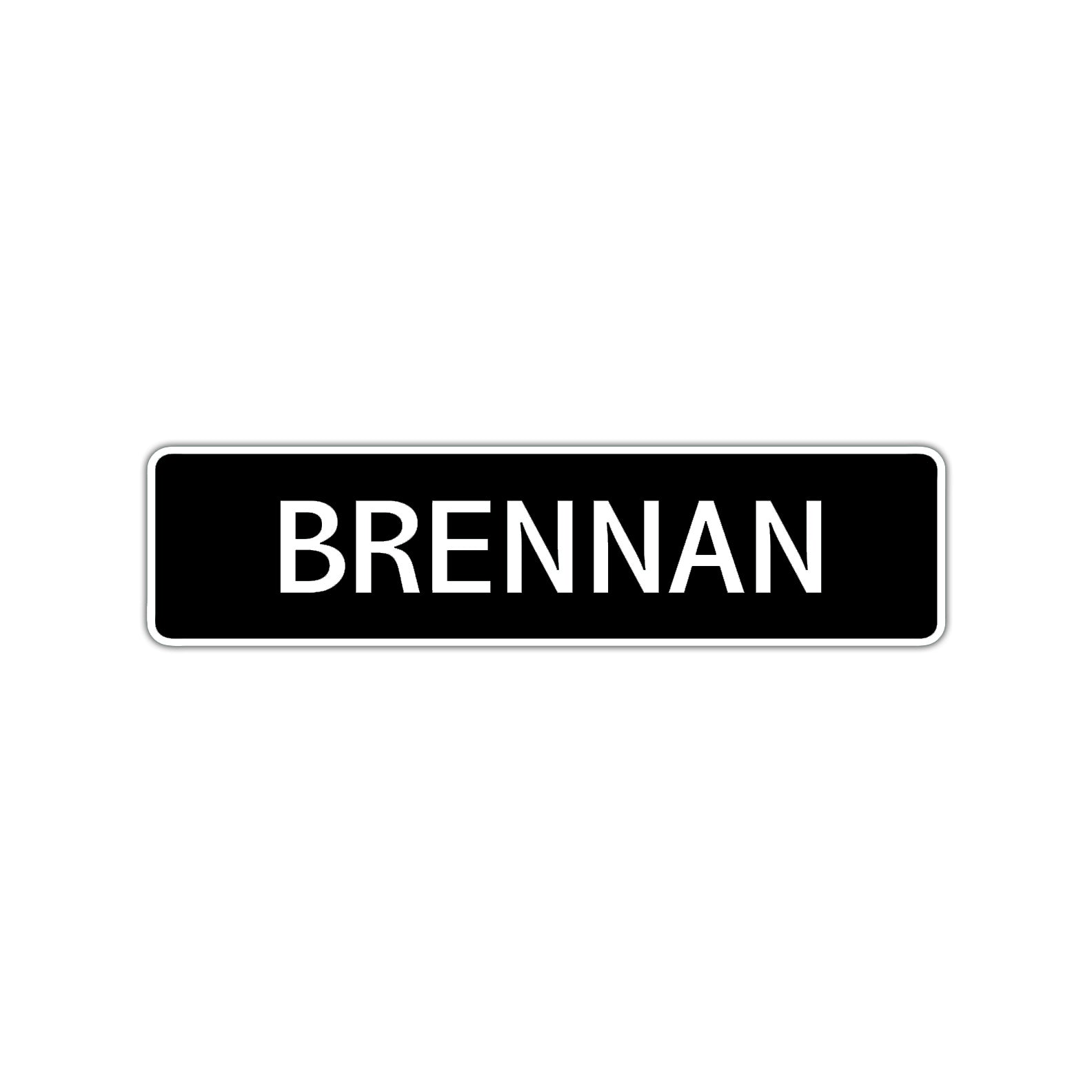 Brennan Street Sign Children Name Room Plate