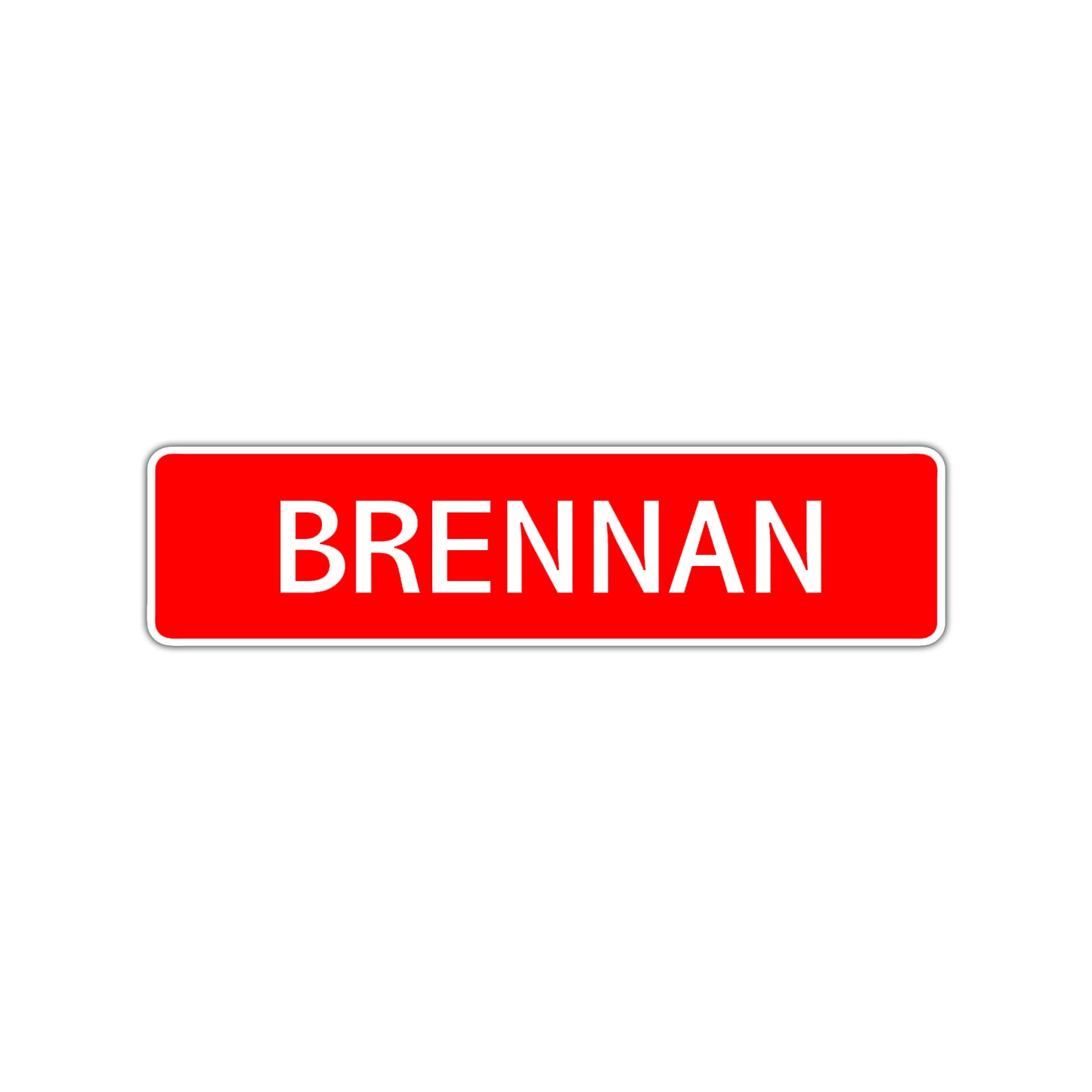 Brennan Street Sign Children Name Room Plate