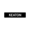 Keaton Street Sign Children Name Room Plate