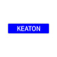 Keaton Street Sign Children Name Room Plate