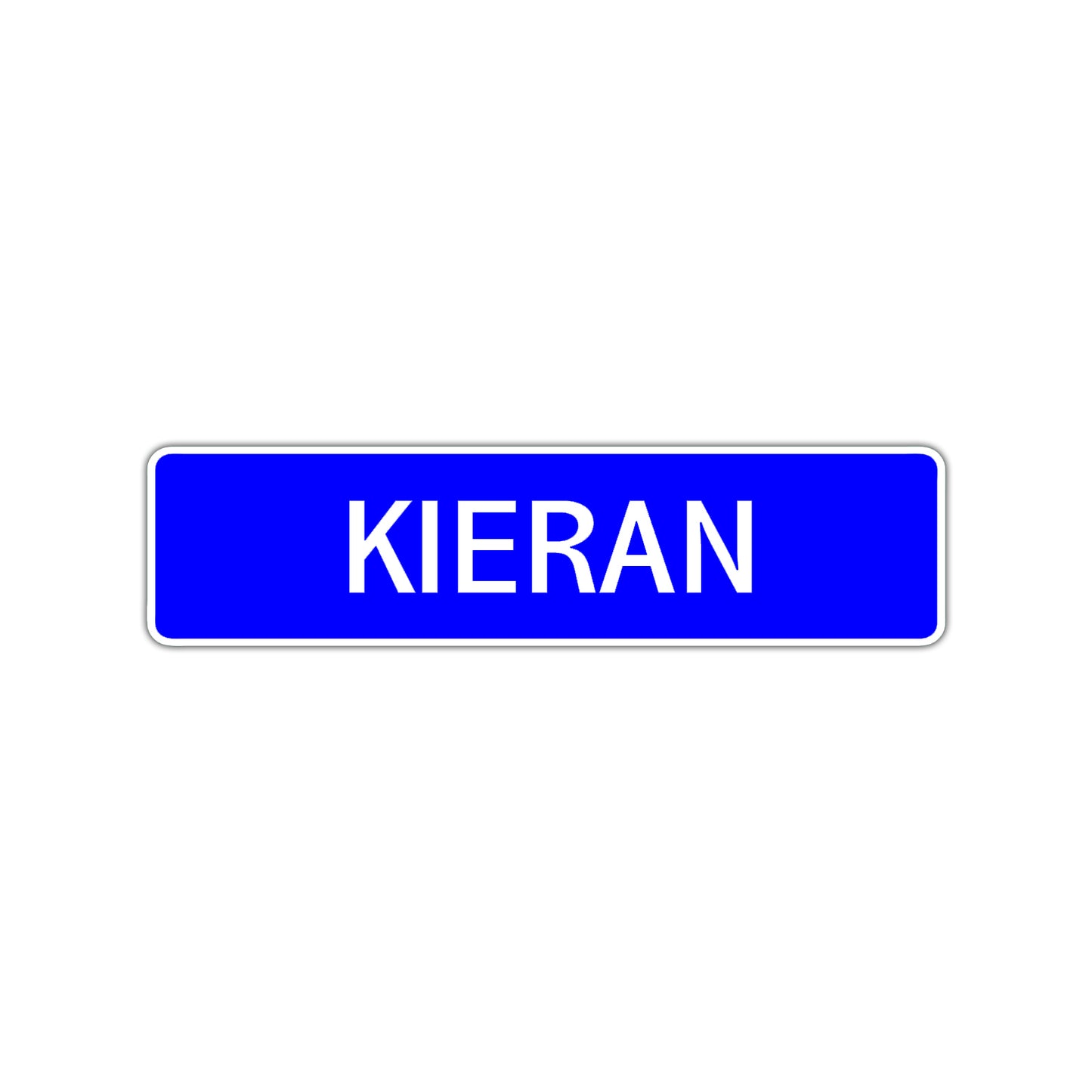 Kieran Street Sign Children Name Room Plate