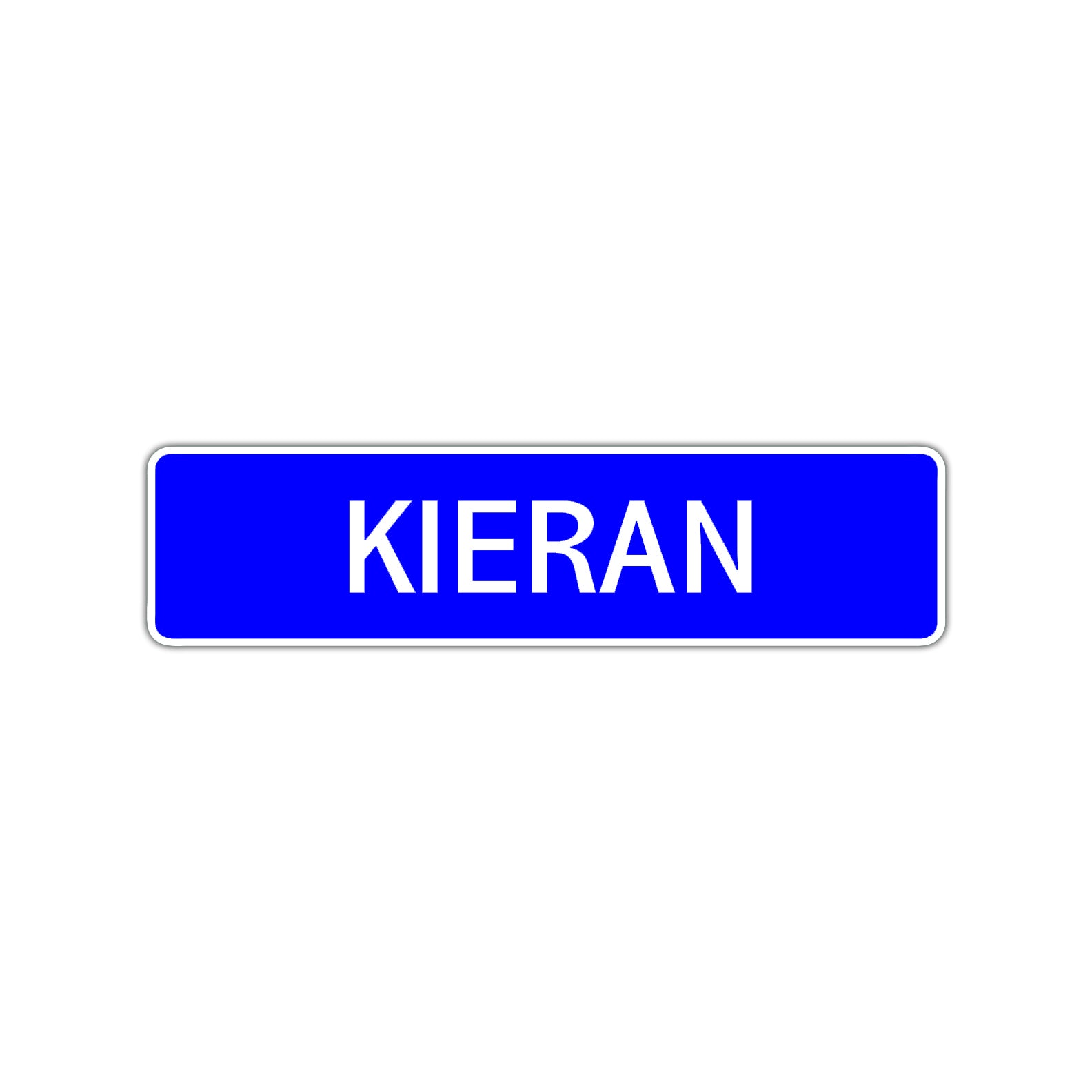 Kieran Street Sign Children Name Room Plate