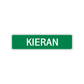 Kieran Street Sign Children Name Room Plate