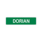 Dorian Street Sign Children Name Room Plate