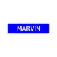 Marvin Street Sign Children Name Room Plate