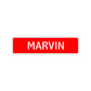 Marvin Street Sign Children Name Room Plate