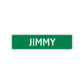 Jimmy Street Sign Children Name Room Plate