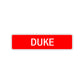 Duke Street Sign Children Name Room Plate