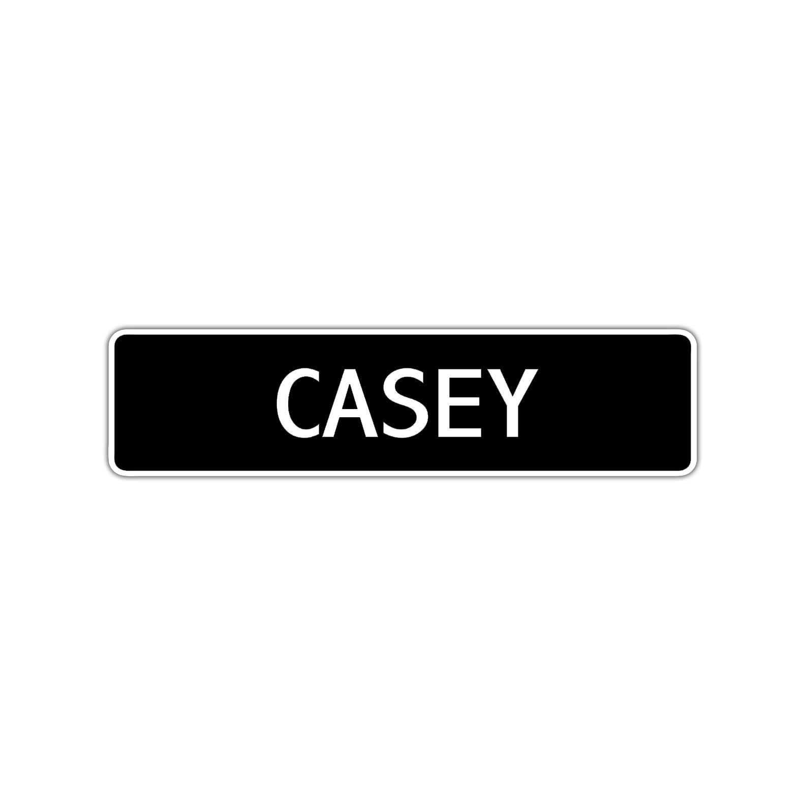 Cseys Sign Casey Street Sign Children Name Room Plate - Sign Fever
