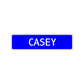 Casey Street Sign Children Name Room Plate