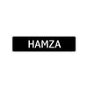 Hamza Street Sign Children Name Room Plate