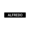 Alfredo Street Sign Children Name Room Plate