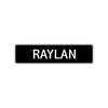 Rylan Street Sign Children Name Room Plate