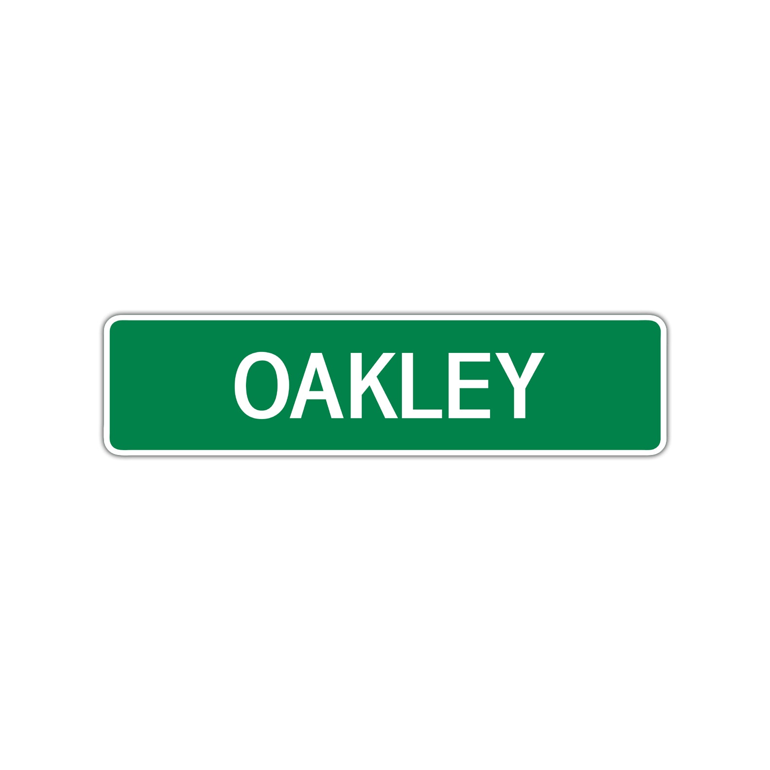Oakley Street Sign Children Name Room Plate