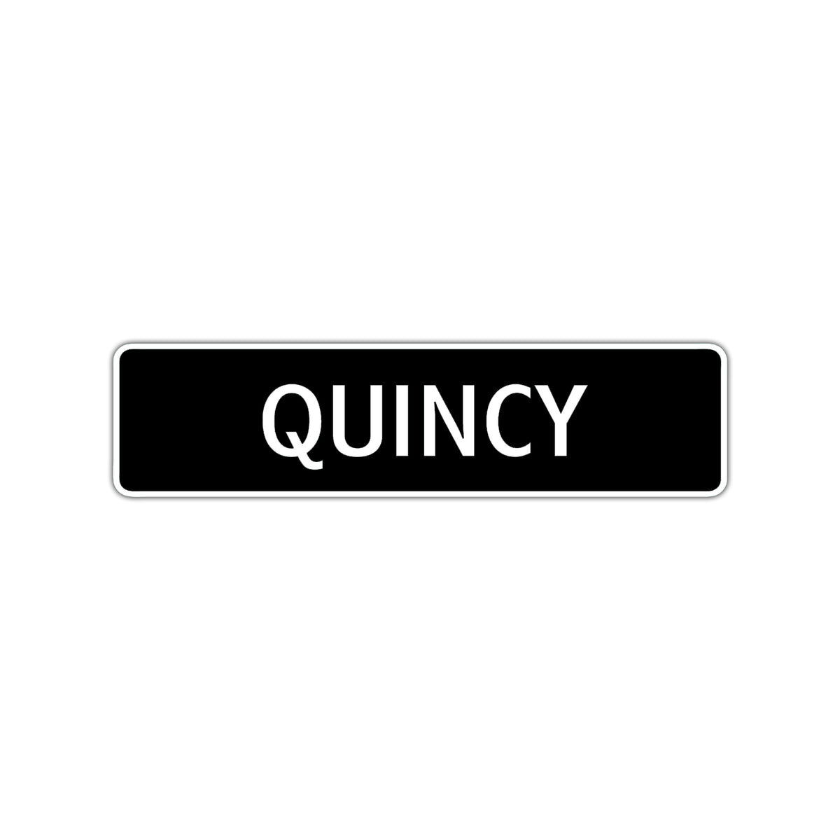 Quincy Street Sign Children Name Room Plate – Sign Fever
