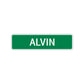 Alvin Street Sign Children Name Room Plate