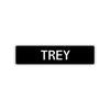 Trey Street Sign Children Name Room Plate