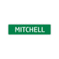 Mitchell Street Sign Children Name Room Plate