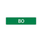 Bo Street Sign Children Name Room Plate