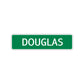 Douglas Street Sign Children Name Room Plate