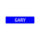 Gary Street Sign Children Name Room Plate