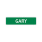 Gary Street Sign Children Name Room Plate