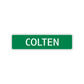 Colten Street Sign Children Name Room Plate