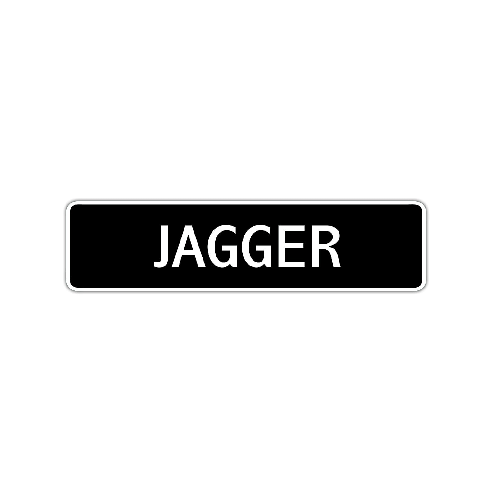 Jagger Street Sign Children Name Room Plate