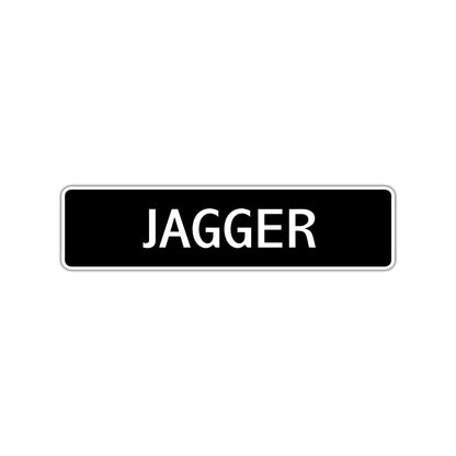 Jagger Street Sign Children Name Room Plate